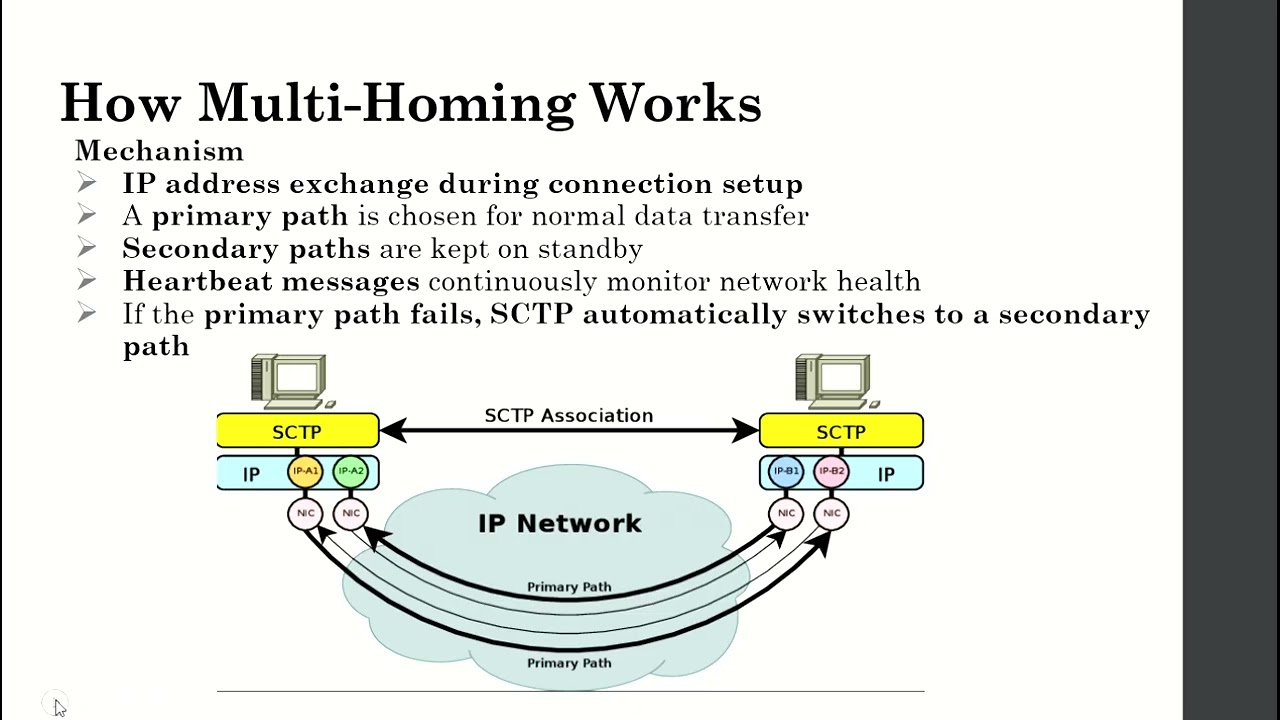sctp multihoming